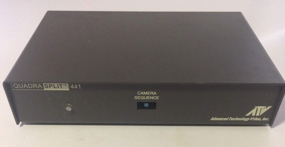 Advanced Technology Video ATV Quadra Split 441 # QSP441 - NICE WORKING