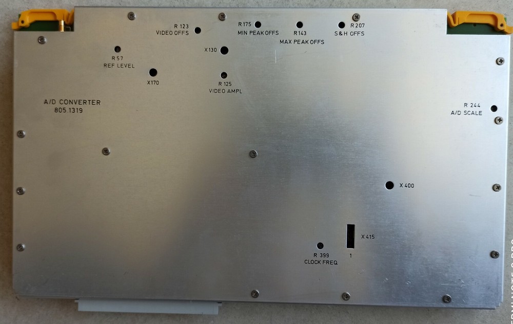 R & S A/D Converter   0805.1319.02