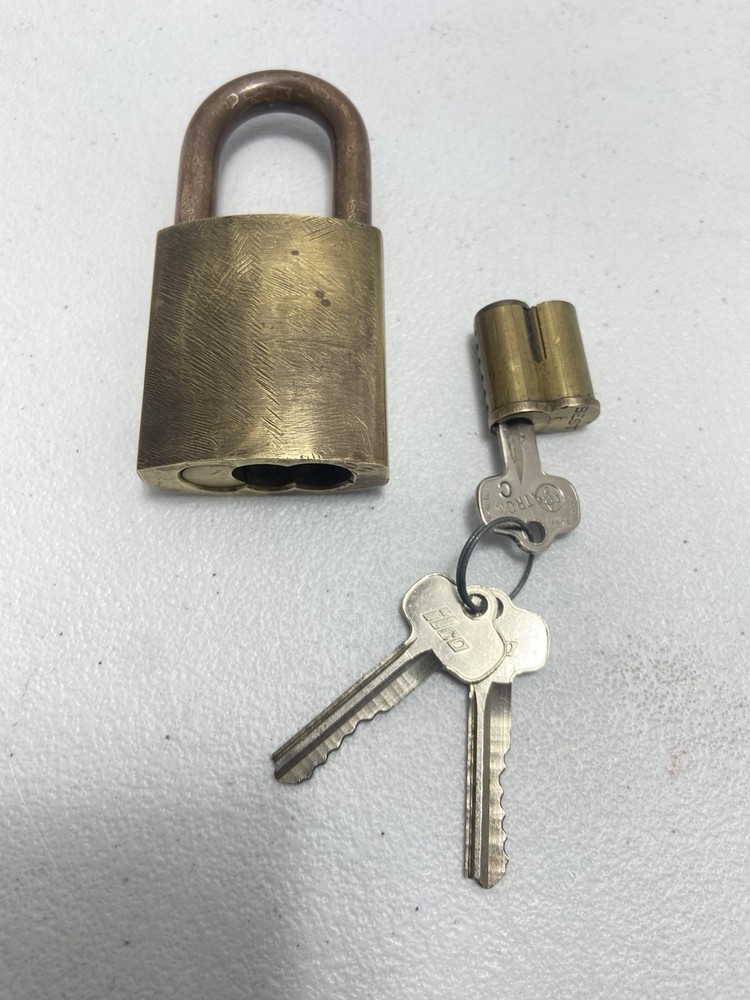 Original Best IC Core Padlock Brass/Copper - 4 1/4" Lock 2" Shackle