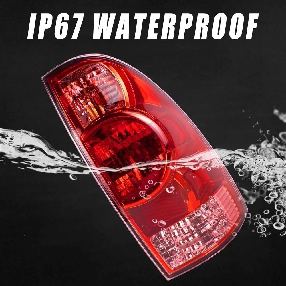 Tail Light Compatible With 2005-2015 Toyota Tacoma Pickup Left Driver Side
