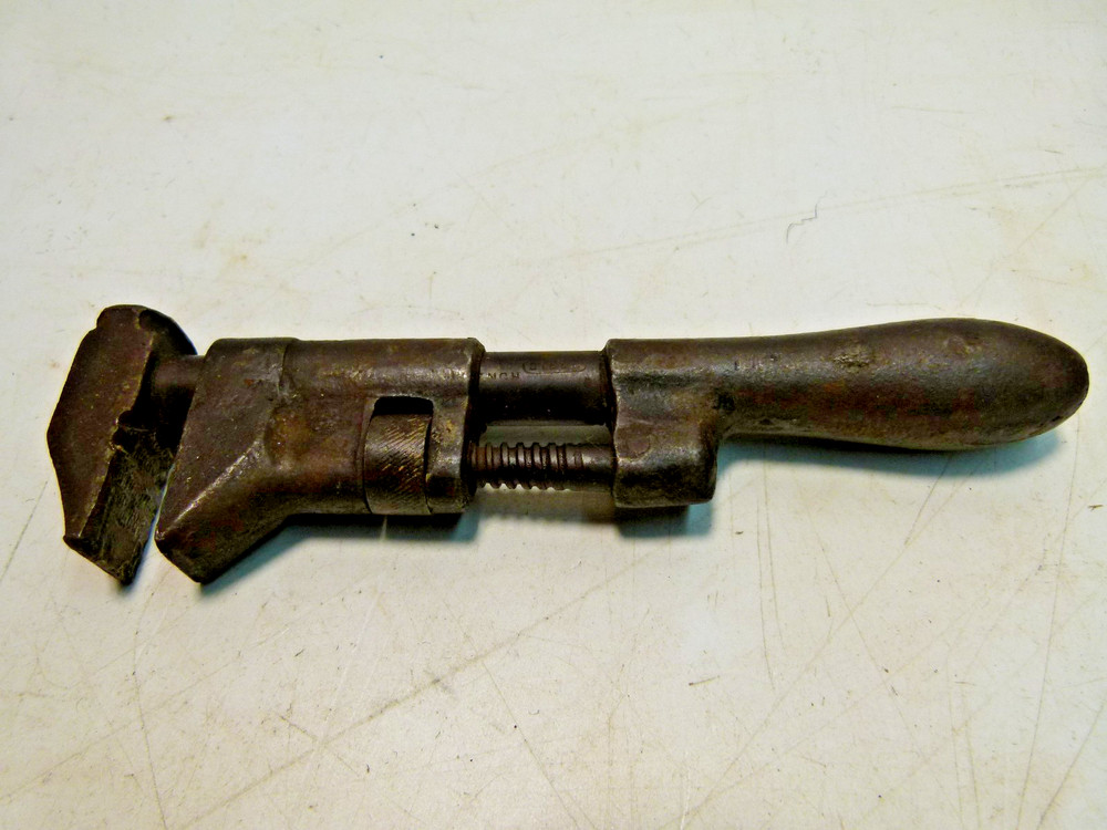 VINTAGE ADJUSTABLE SPANNERS ECT ECT 8 PIECES VARIOUS MAKES.