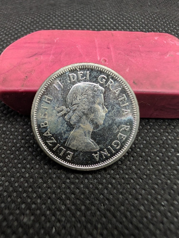 CANADA 1962 80% SILVER 25 CENTS