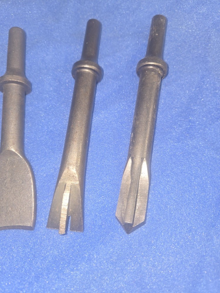 Air Hammer Chisel Mixed Lot 10 qty. Good Used