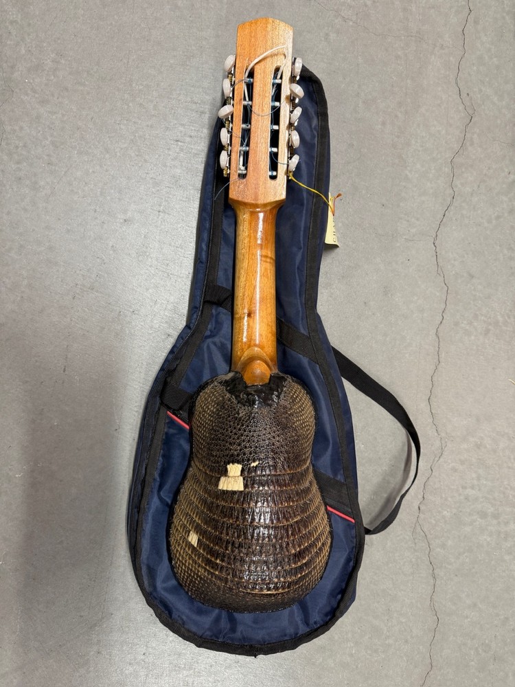 Charango Genuine Armadillo Armour Traditional Peruvian String Instrument