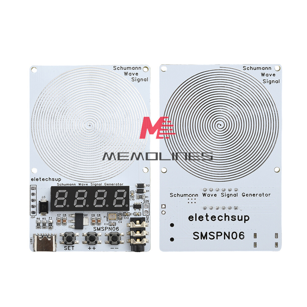 Adjustable 0.01Hz~9999Hz Frequency Schumann Wave Generator 4Bit Digital Display