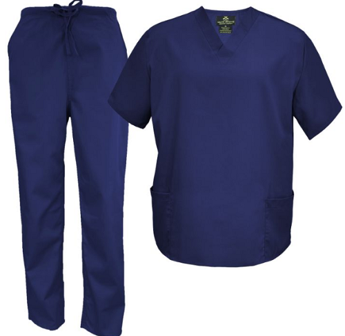 Unisex Scrub Sets Plus Sizes 4XL and 5XL Extra Big Scrubs for Men & Women BP101