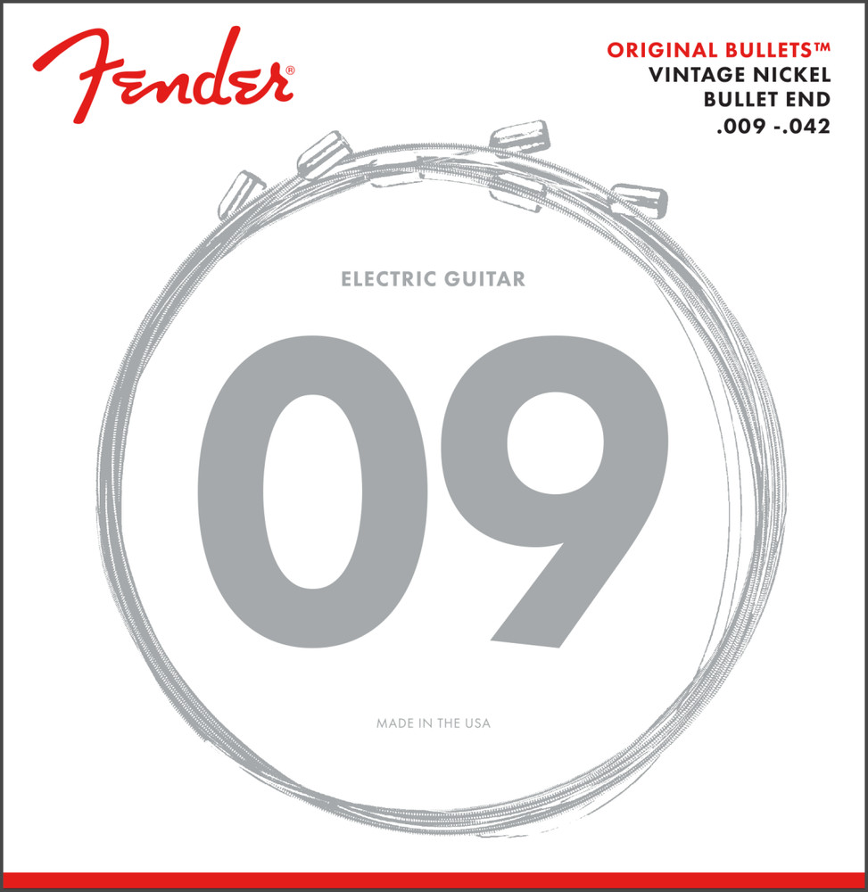 Fender 3150L Original Bullets Electric Guitar Strings Set - LIGHT 9-42