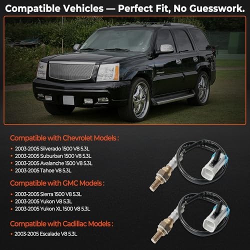 Set of Oxygen Sensor Upstream Downstream OSensor Compatible with003-005 Chevy 2