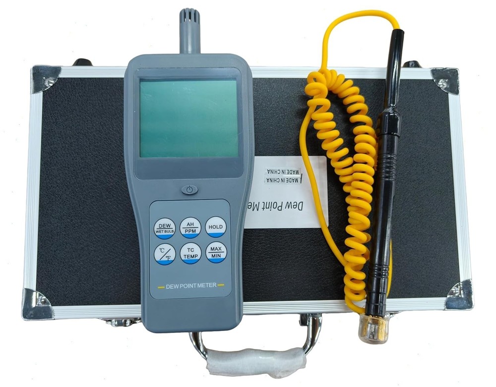 Thermocouple Dew Point Meters With Battery Indication Function 7 Parameters
