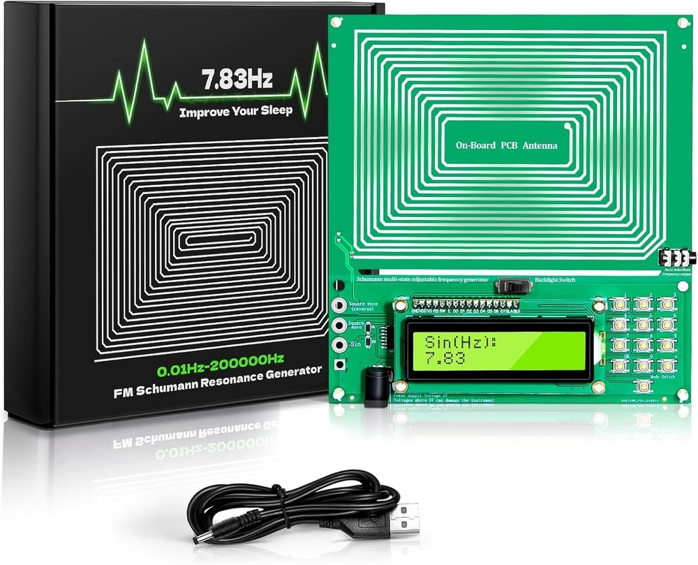 Earth's Natural Frequency Schumann Generator