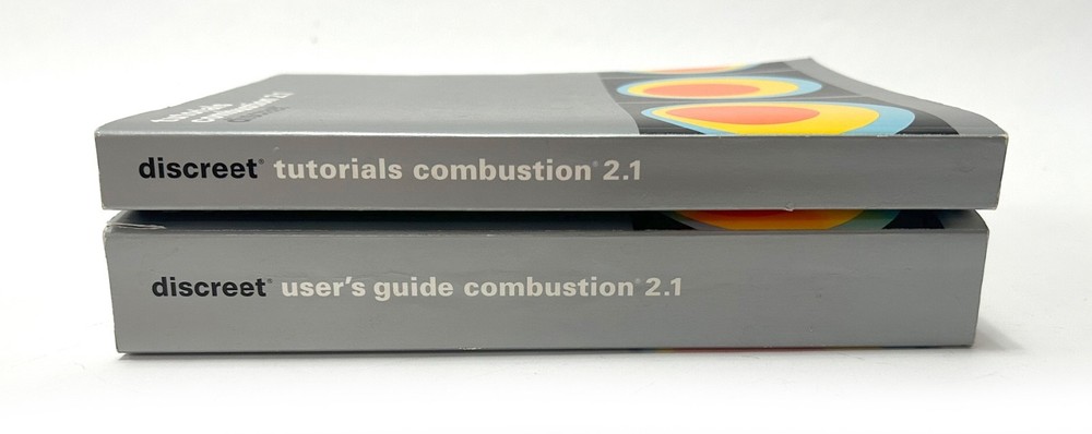 Discreet Logic Combustion 2.1 User Guide and Tutorials books