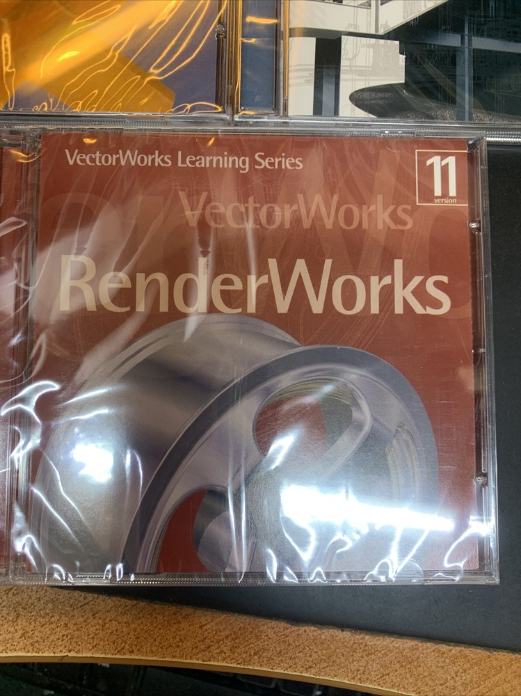 VectorWorks Learning Series, Architect & RenderWorks CD PC Version 11 New