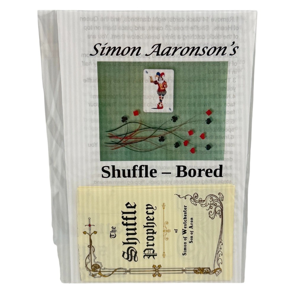 Simon Aaronson's Shuffle – Bored Card Magic Trick Prophecy