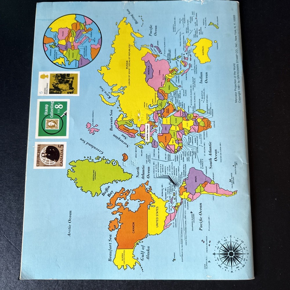 [1980] HYGRADE- Majestic World Stamp Album