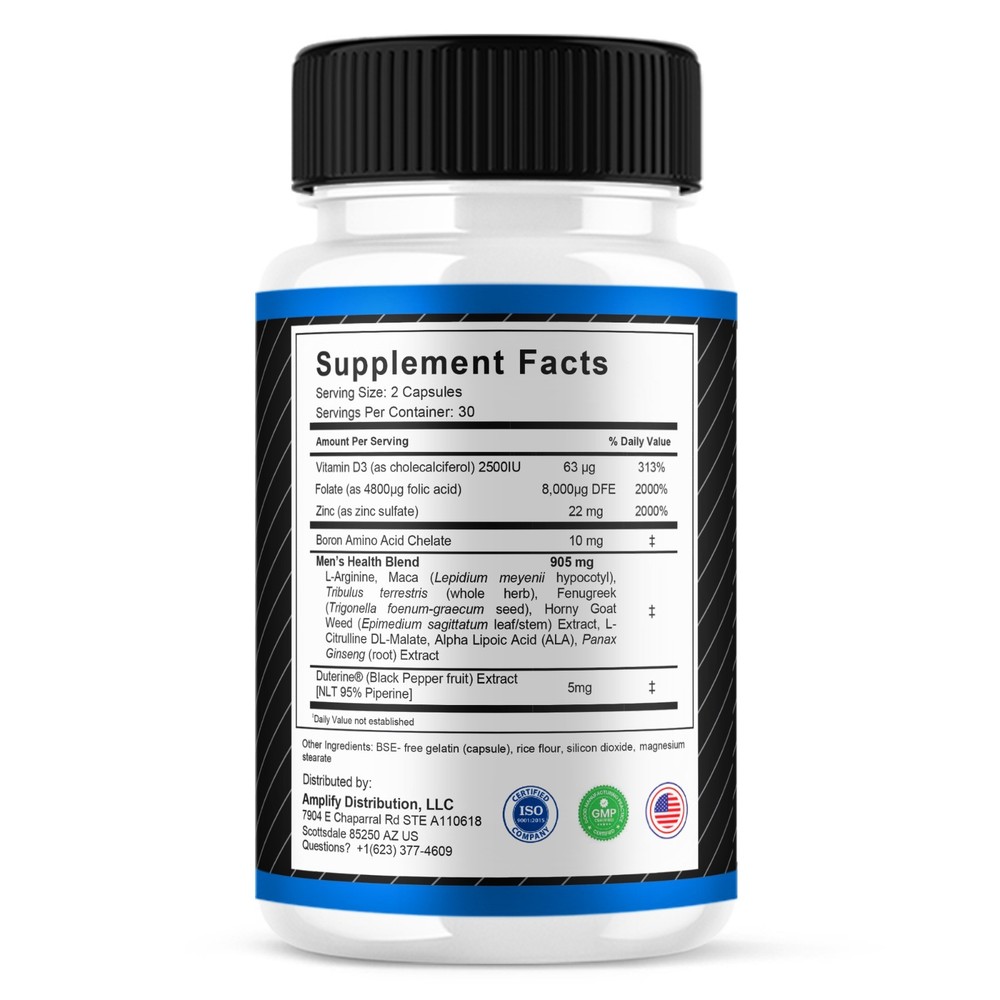 VitaRise Caps, VitaRise Maximum Performance Supplement (60 Capsules)