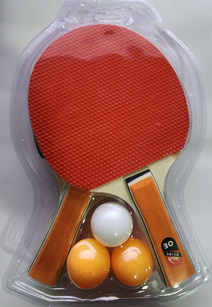 Table Tennis Racket & Balls Beginner Training Ping-pong Table Tennis Racket Set