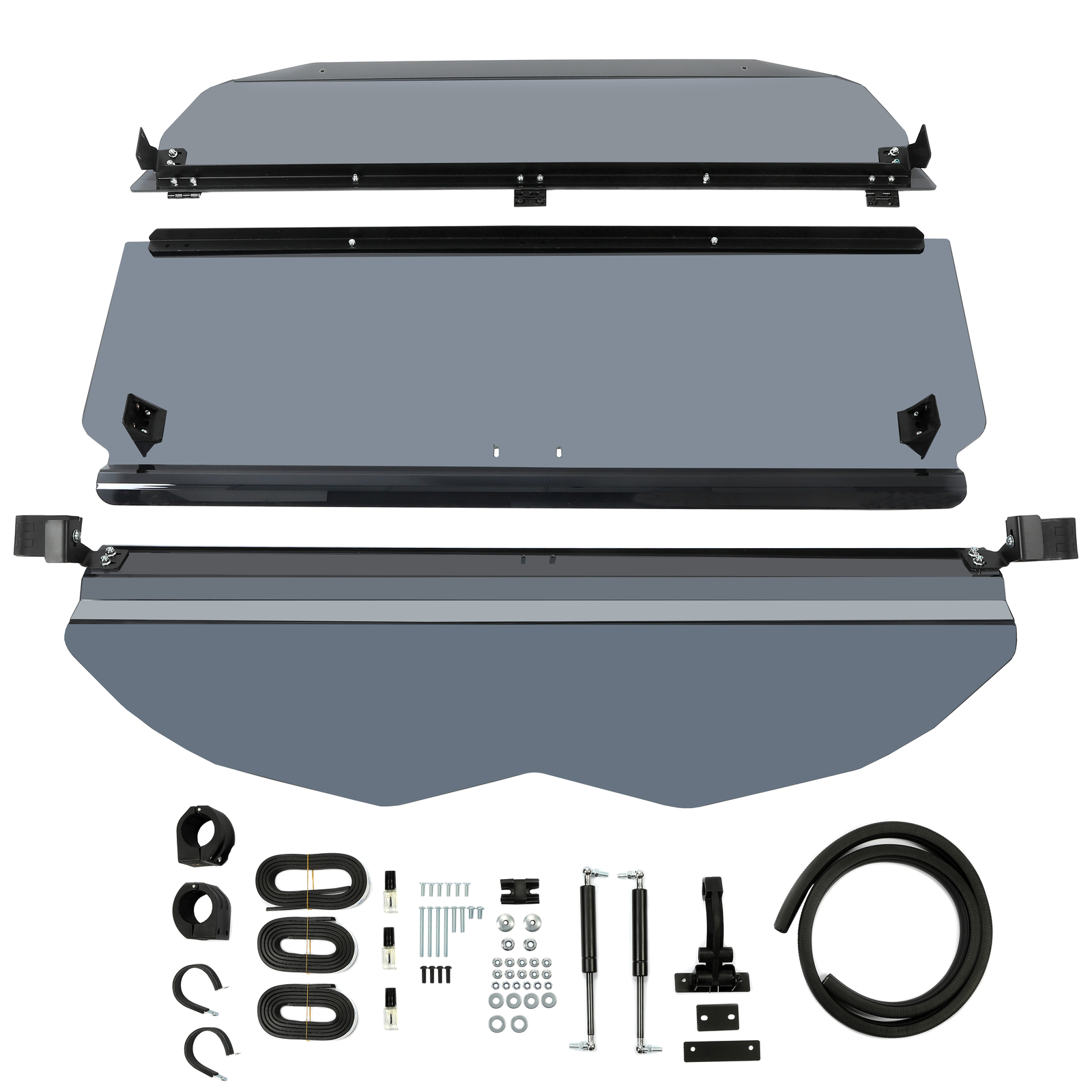 3-IN-1 Flip Tinted Polycarbonate Windshield For Can-Am Maverick X3 (64" or 72")