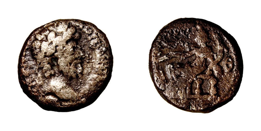 EGYPT. Alexandria. Marcus Aurelius, 161-180. Tetradrachm Billon Silver RARE