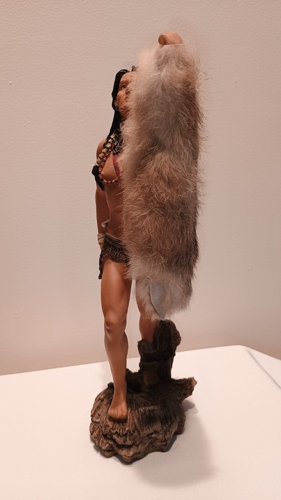 Vintage Native American Resin Statue
