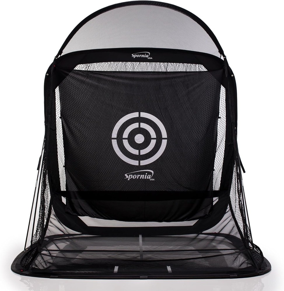 Spornia Spg-7 Golf Practice Net - Automatic Ball Return System w/Target Sheet..