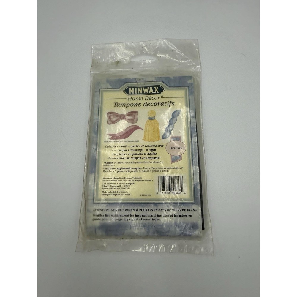 Minwax Blocking Patterns Craft Broom Bow Designer Sealed