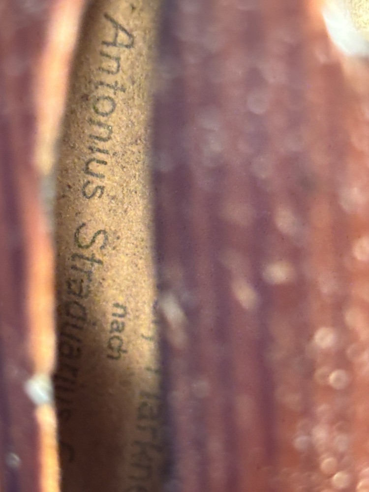 Violin With Case Needs Work Like Bridge And Strings But Excellent Find NorCracks