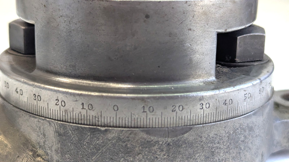 Milling Machine Swivel Base Part / repaired