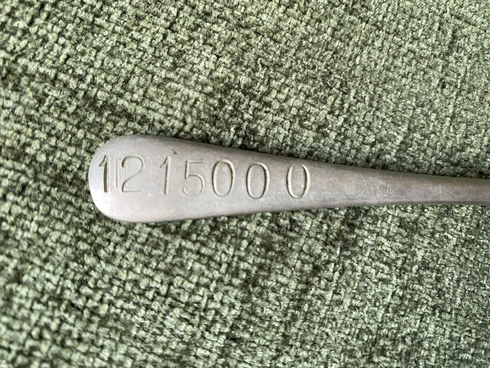 ARMY SOLDIERS NUMBERED CUTLERY SPOON-Viners Ltd-P468