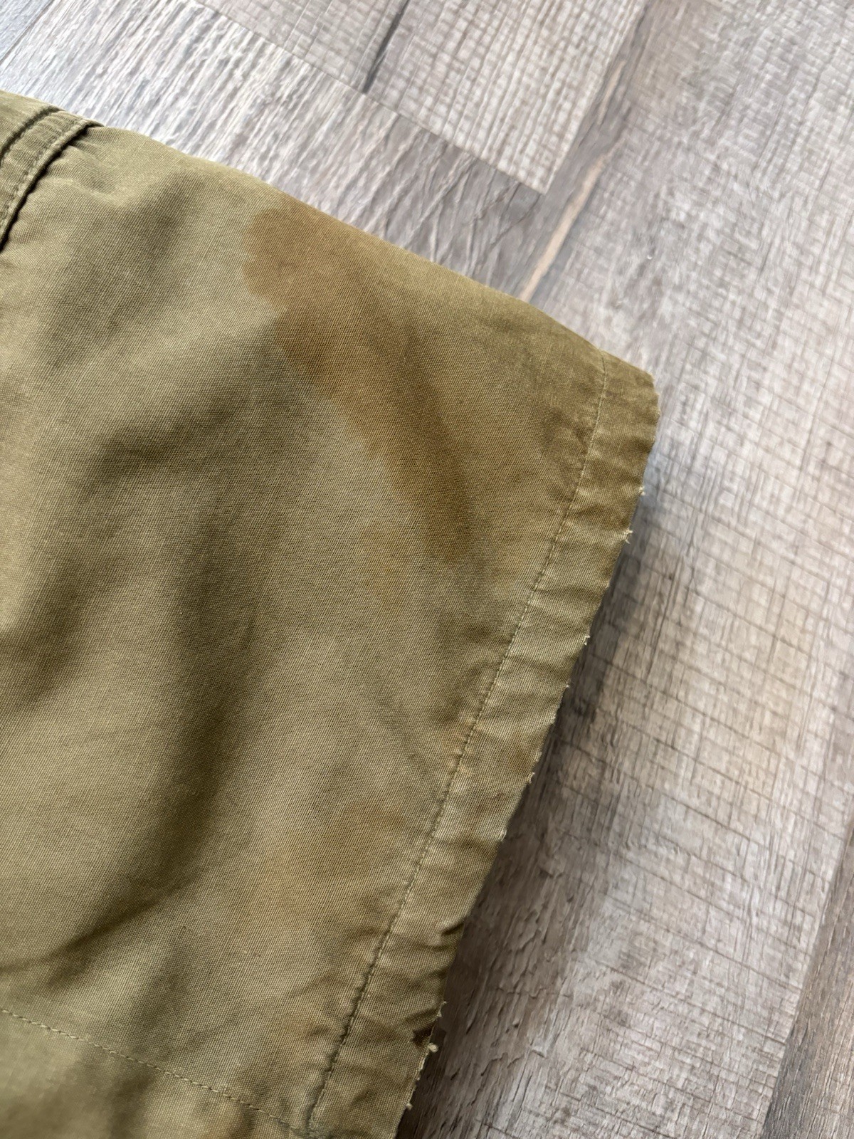 VTG M1947 US Military Parka Med W/ Liner Korean War Salty Army USMC