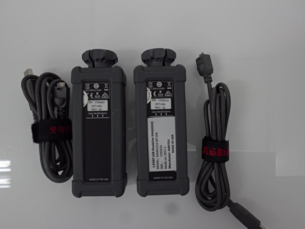 (AS-IS)Anritsu 1-PORT USB ShockLine Network Analyzer MS46121A,6GHz,Selftest Fail