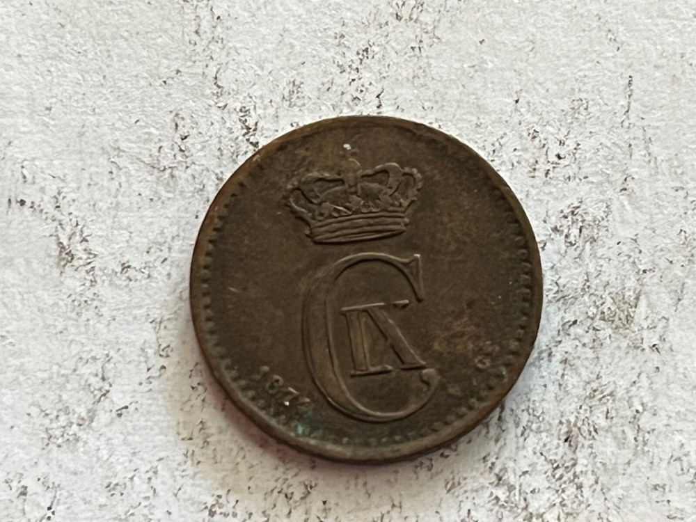 1874- DENMARK 1 ORE