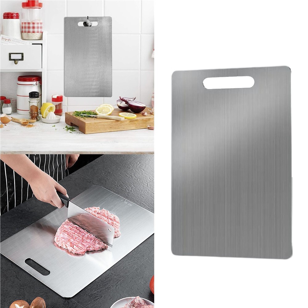New Titanium Cutting Board Pure Titanium Cutting Boards For Kitche 1 Pack