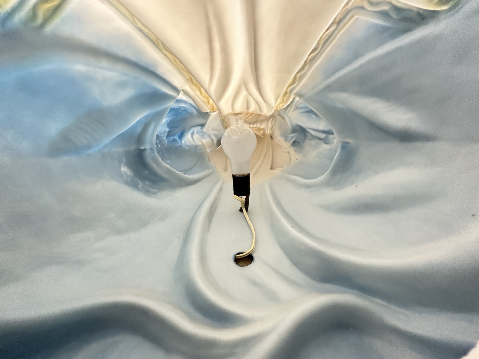 Vintage Mary Nativity Blow Mold Yard Decor Works