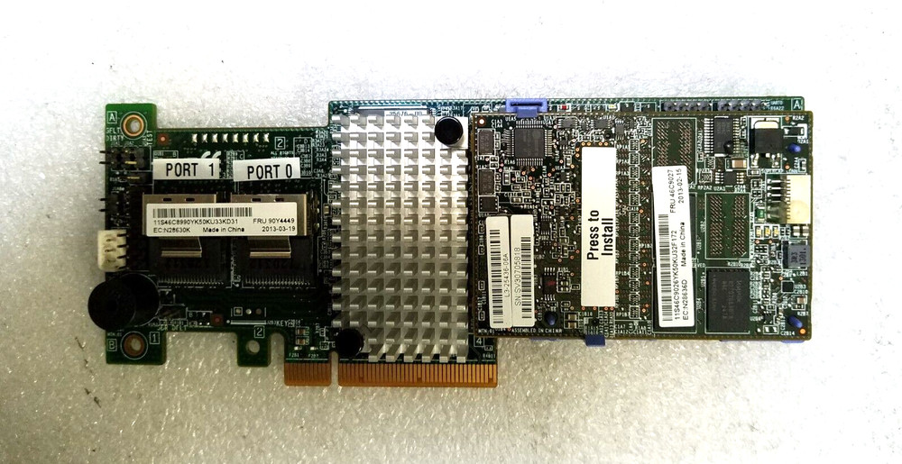IBM L3-25422-27E 8-Port SAS/SATA PCIe ServeRAID Controller