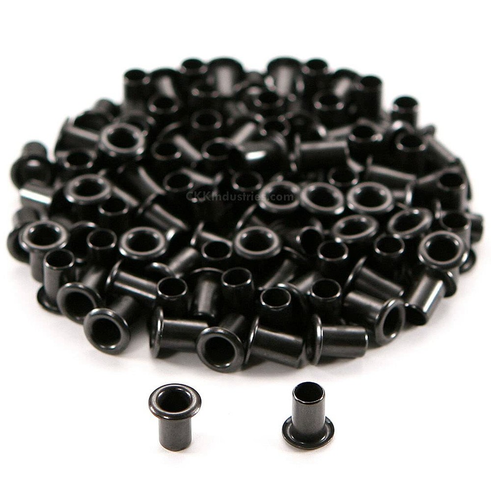 Holster Eyelet Flaring Tool (#6) + 100 (#6-9 Black Eyelets) - Value Combo Kit