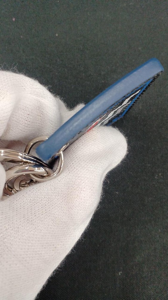 Louis Vuitton Keyring Black Blue