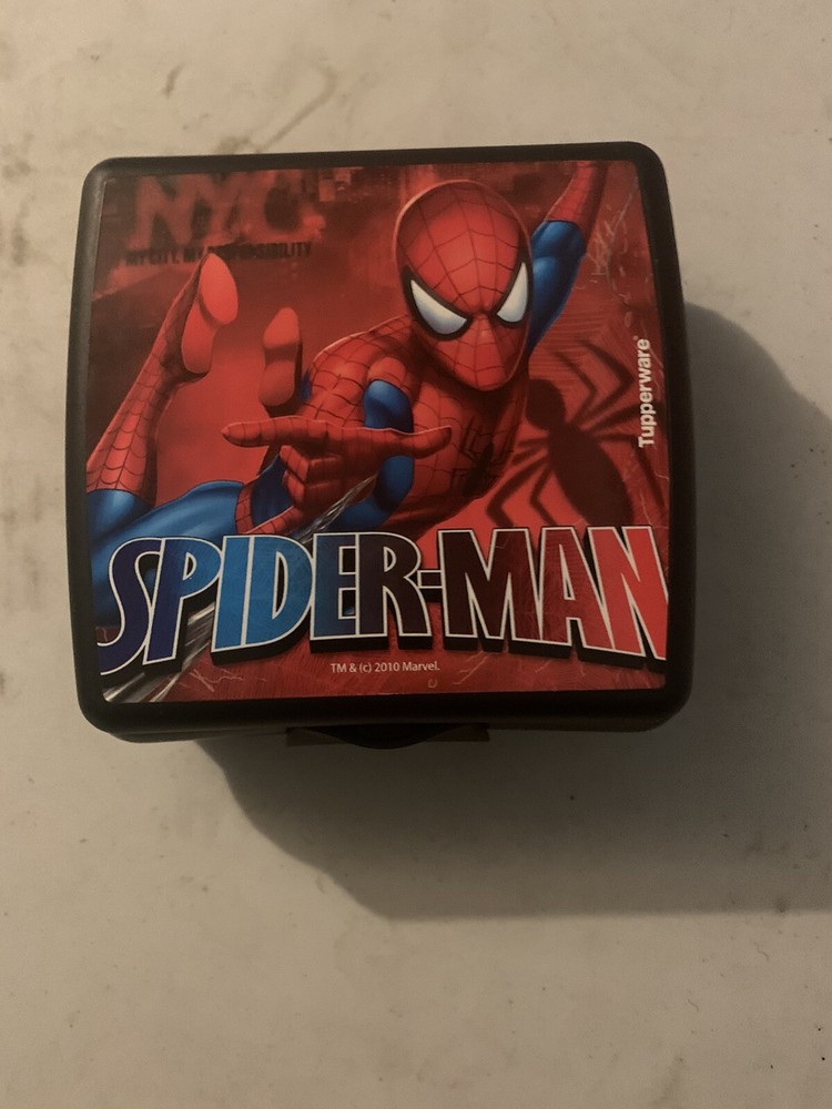 Tupperware Spider-Man 2010 Marvel Sandwich Keeper