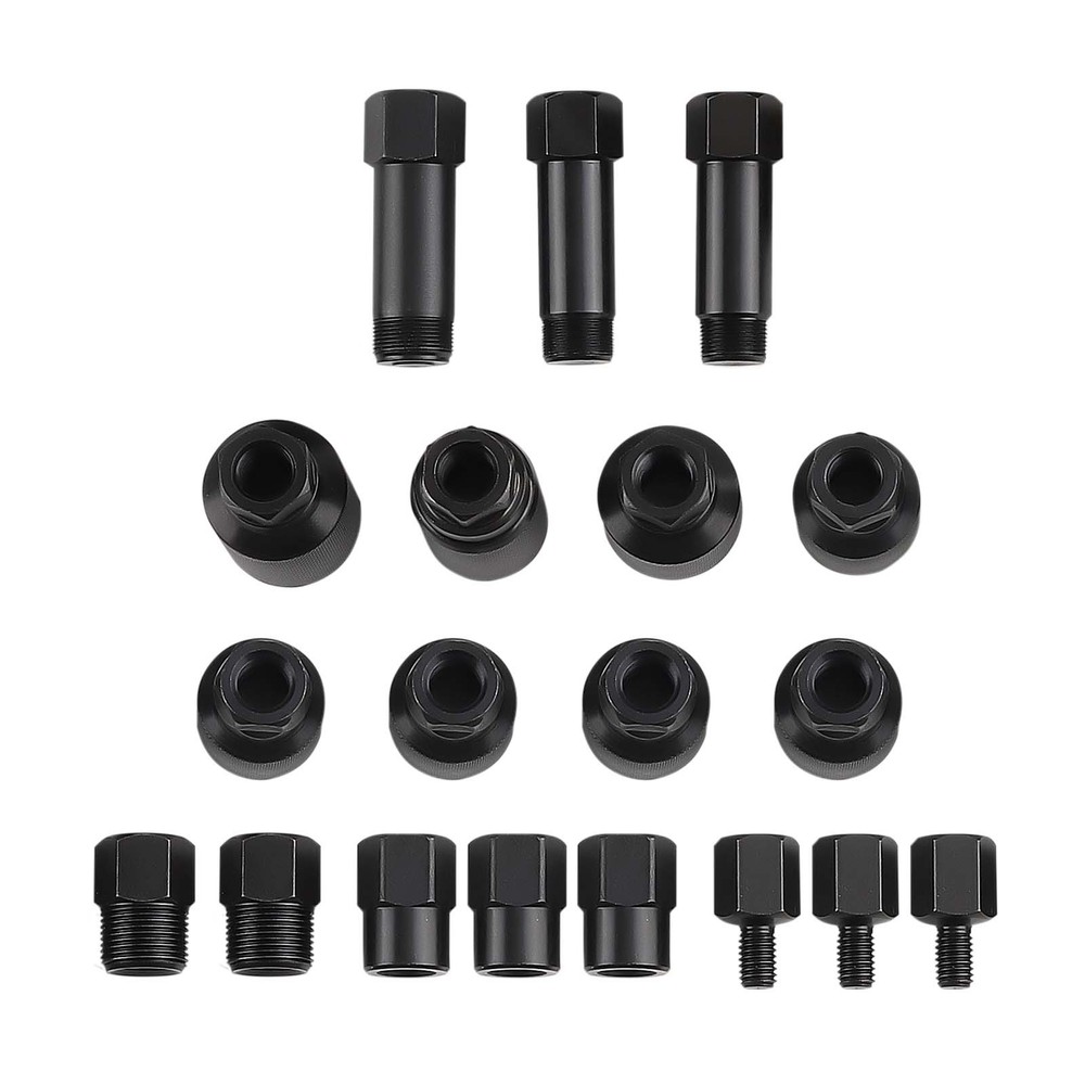 Professional Diesel Pneumatic Injector Extractor Puller Adapters Kit & Case New