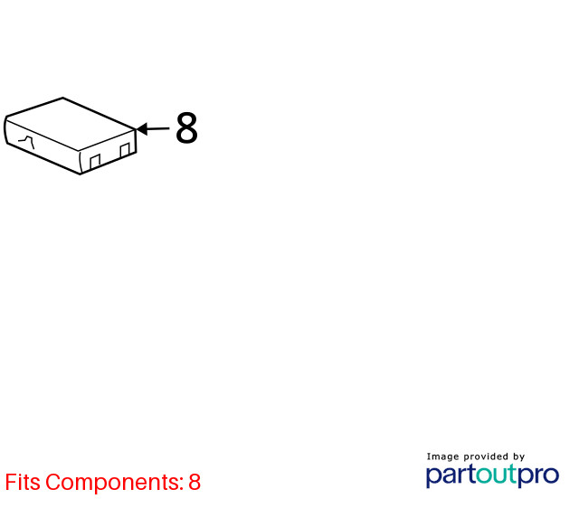 96 CHEVY CORVETTE C4 SRS CONTROL MODULE 16176558
