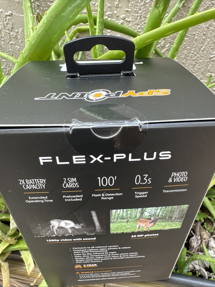 Spypoint FLEX-PLUS 36 Megapixel Cellular Trail Camera