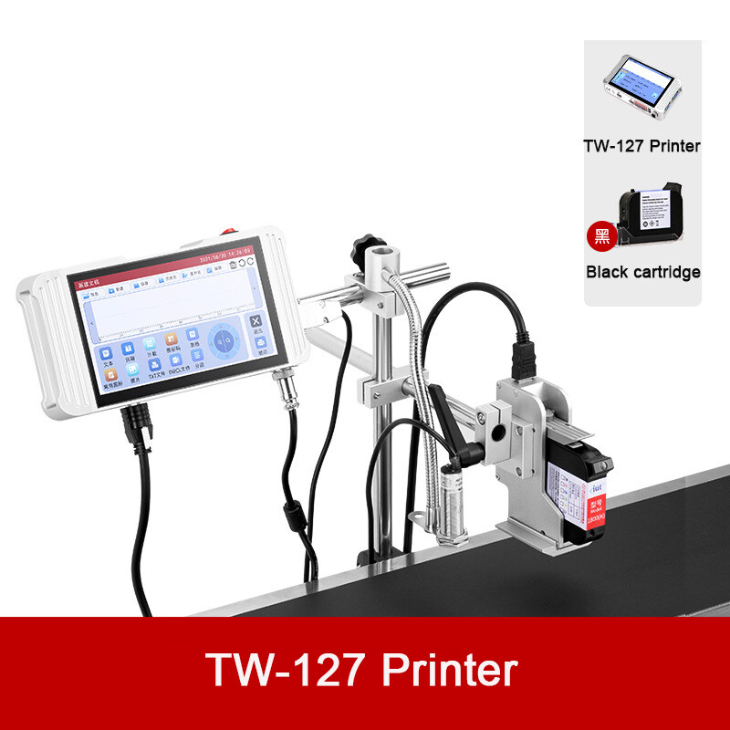Automatic Conveyor Table / Paging machine with Inkjet Printer Production Line
