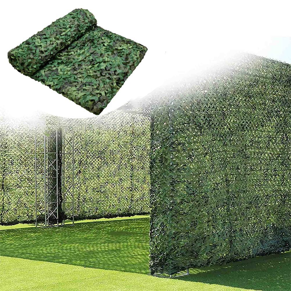 26x26Ft Military Woodland Camouflage Netting Cutable Camo Net Camping Hunting