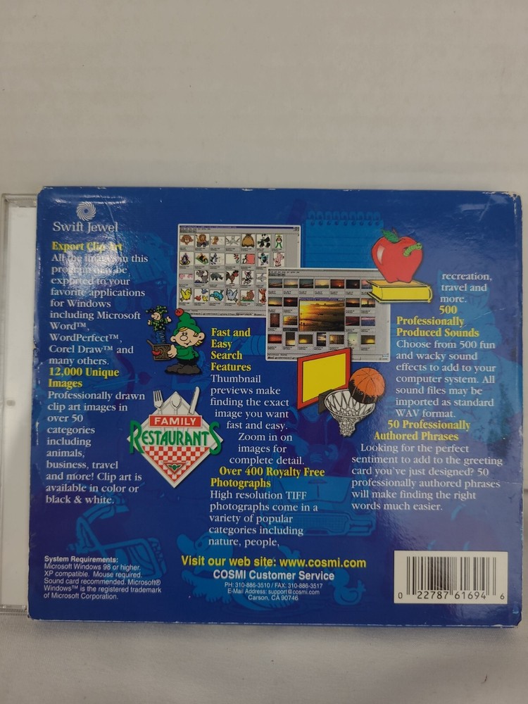 Cosmi Software 12,000 + Clipart