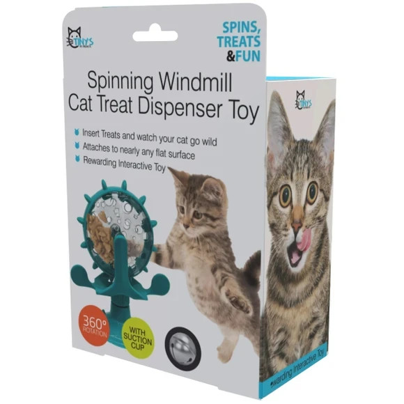 Suction-Cup Rotating Spinning Cat Toy