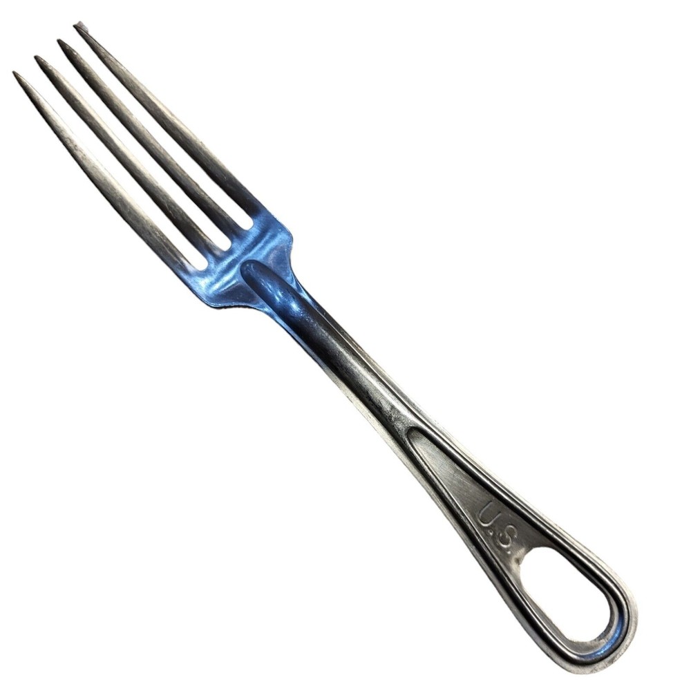 ORIGINAL WWII US ARMY MESS KIT FORK UTENSIL