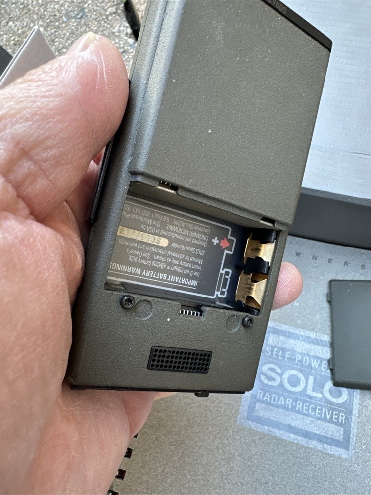 Escort Solo Radar Detector