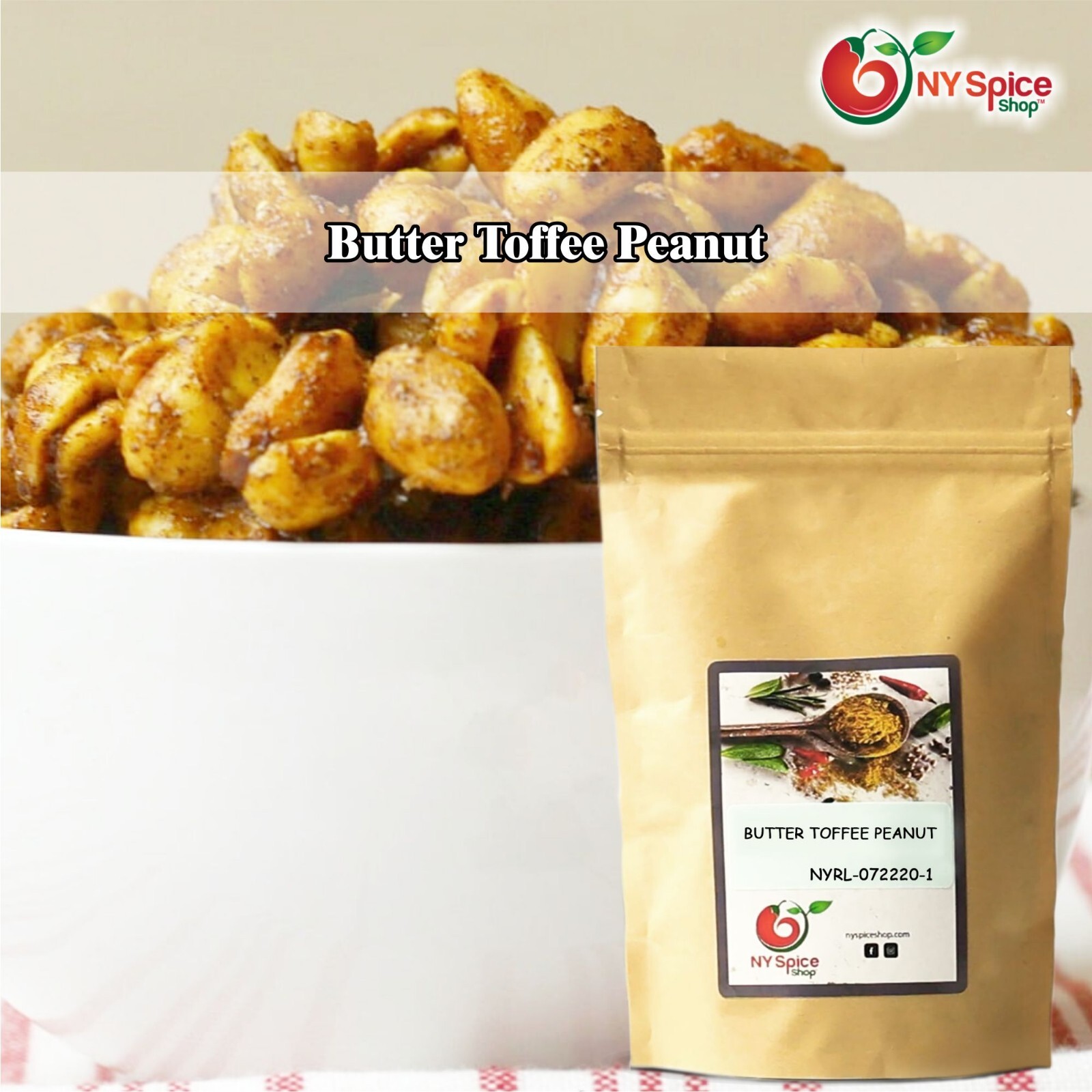 Butter Toffee Peanut Item Weight 4oz-5lb FREE SHIP