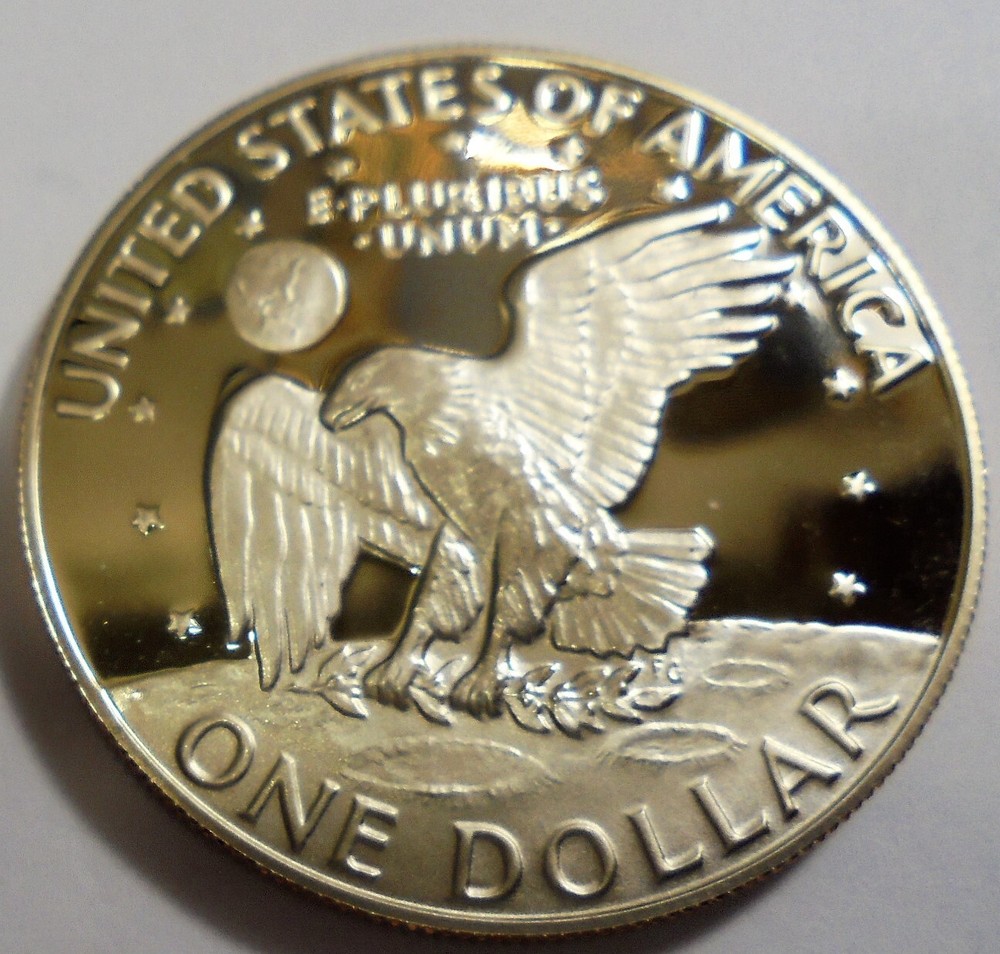 1978 s Clad Proof Uncirculated Eisenhower Dollar From Proof Set #474