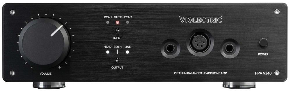 Violectric V340 Balanced Headphone Amplifier With Pre-amp Function (B-Stock)