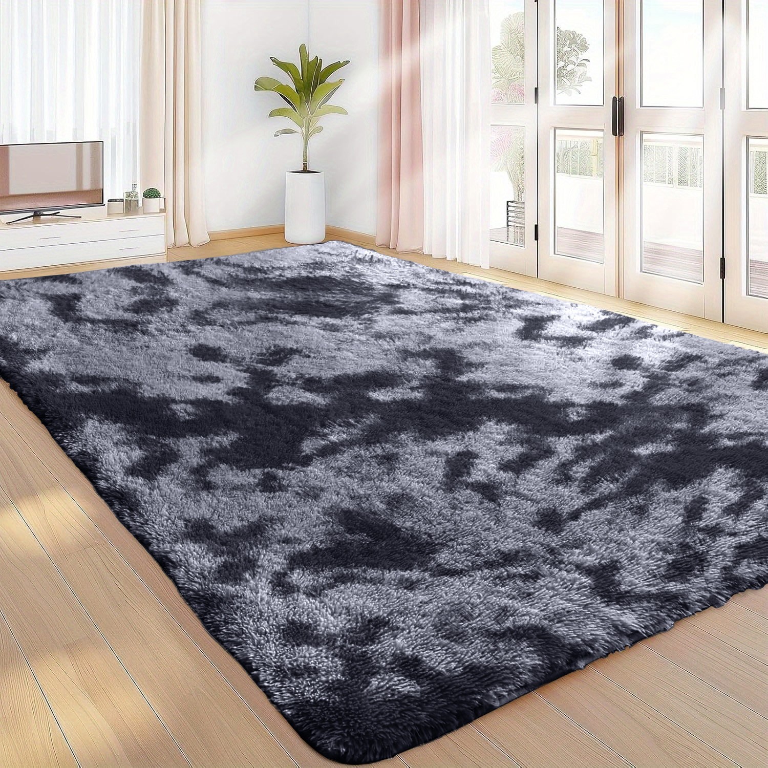 Super Soft Fluffy Shaggy Rugs Extra Large Area Rug Non Slip Runner Floor Mat USA
